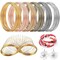 Jewelry Wire Memory Beading Wire Steel Memory Wire Multicolor Jewelry Wire for Jewelry Making Supplies Necklace Bracelet Earring Crafts DIY (600)